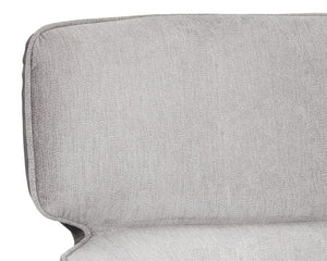 Maximus Lounge Chair - Polo Club Stone / Overcast Grey