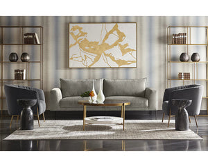 Klein Lounge Chair - Color: Zenith Graphite Grey