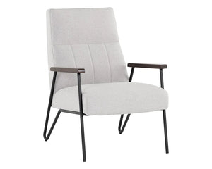 Coelho Lounge Chair - Color: Light Grey
