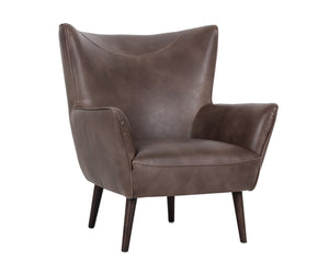 LUTHER OCCASIONAL CHAIR - HAVANA DARK BROWN - Occasional 