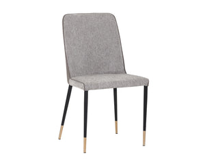 KLAUS DINING CHAIR - FLINT GREY / NAPA TAUPE - Dining Chairs