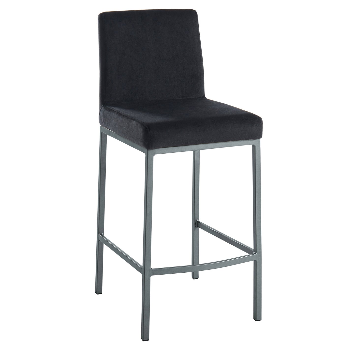 DIEGO-26 COUNTER STOOL-BLACK/GREY LEG Price shown for each -
