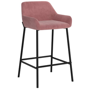 Baily 26’’ Counter Stool set of 2 in Dusty Rose Price shown 