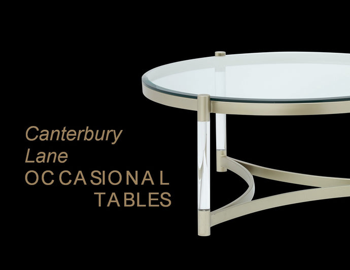 Canterbury Lane Occasional Tables and Entertainment 