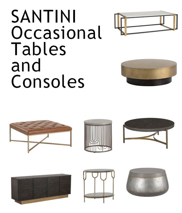 SANTINI Occasional Tables and Consoles