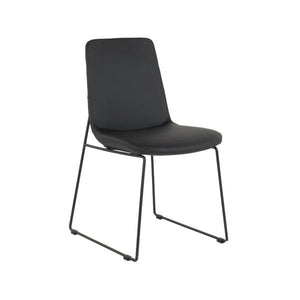 RICHMOND Chair - Base A Black Leatherette